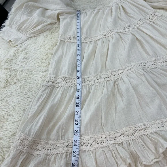 Jen's Pirate Booty Cream Kids Dress - Picture 10 of 13